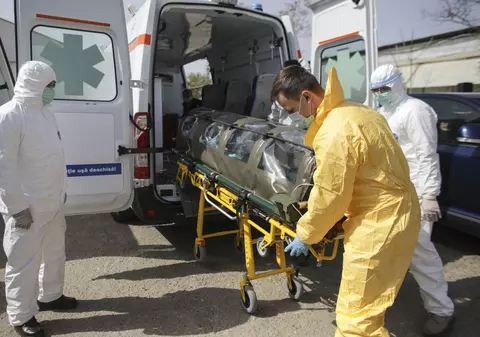 România, pe primul loc în UE la numărul de decese de COVID, în ultimele 14 zile, raportat la suta de mii de locuitori