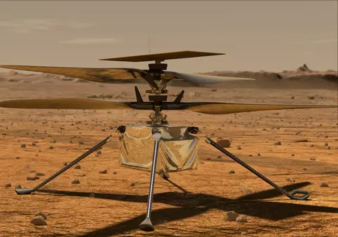 VIDEO | NASA trimite un elicopter pe Marte. Cum arată „Ingenuity”