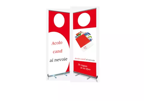 (Publicitate) Utilizarea culorilor potrivite pentru grafica unui roll up cu impact