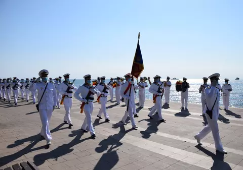 VIDEO | Ziua Marinei Române, sărbătorită anul acesta fără spectatori. Iohannis: "Este esențial să ne consolidăm capacitatea de anticipare"