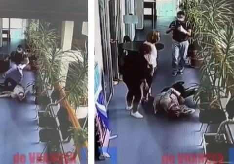 VIDEO | Un liberal și un fost viceprimar PSD s-au bătut în sediul Biroului Electoral din Focșani