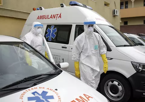 1.309 cazuri COVID au fost confirmate în ultimele 24 de ore în România. Creștere îngrijorătoare a numărului de pacienți ATI