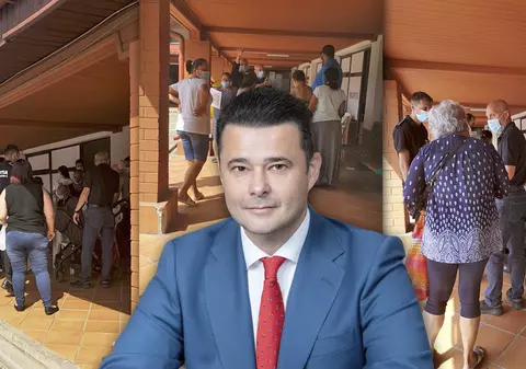 Vin alegerile, coadă în Piața Coșbuc! 100 de lei electorali de la primarul Daniel Florea pentru oamenii cu venituri sub 1.500 de lei din Sectorul 5 al Capitalei