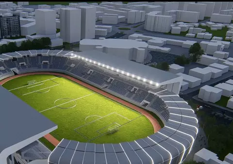 VIDEO | Cum va arăta noul  stadionul din Sibiu. Investiție de 136 de milioane de lei