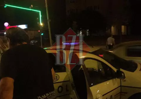 Accident rutier pe o stradă din Iași. Șoferul ar fi încercat să o dea la pace cu polițiștii spunând că a lucrat la SPP