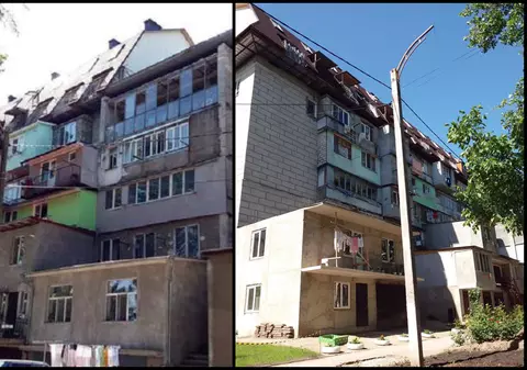 Imagini cu iadul urbanistic din Chişinău: bordeie specifice satelor se lipesc de blocurile vechi, în timp ce monumente pier