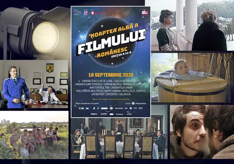 Cele mai noi filme românești, pe 18 septembrie la Noaptea Albă a Filmului Românesc