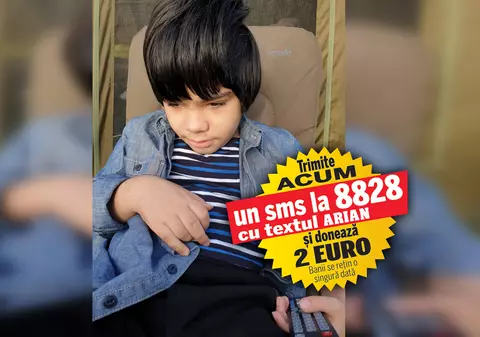 Transplantul cu celule stem e singura șansă la viață pentru Arian. Băiatul de 13 ani suferă de sindromul MELAS și are nevoie de 40.000 de dolari pentru a fi tratat în Thailanda