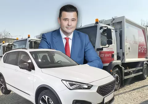 Șeful Companiei Salubrizare Fapte 5, din subordinea lui Florea, a cumpărat o limuzină de 30.000 de euro, în plină pandemie