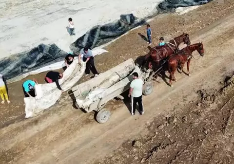VIDEO | O dronă care filma șantierul drumului expres Craiova-Pitești a surprins un furt. Reacția Poliției