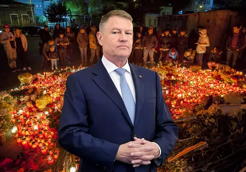 COLECTIV 5 ani. Întrebat de ce mor românii în spitale, președintele Iohannis a spus ”ne considerăm informați” în 2016 și ”voi cere o informare” în 2020!