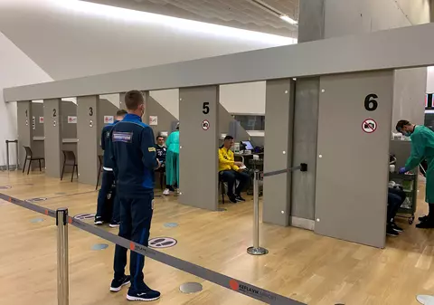 Cum a decurs testarea COVID efectuată de tricolori la sosirea în Islanda. Rezultatele sunt așteptate în carantină