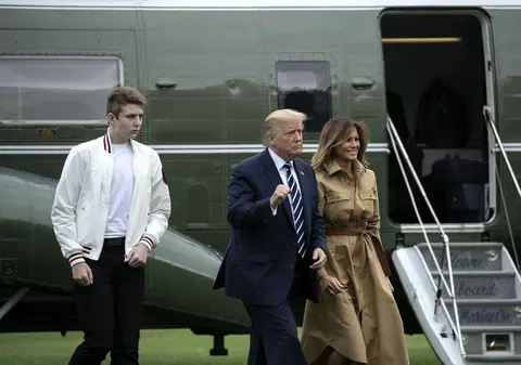 Barron, fiul lui Donald Trump, a avut coronavirus. ”Din fericire, este un adolescent puternic”