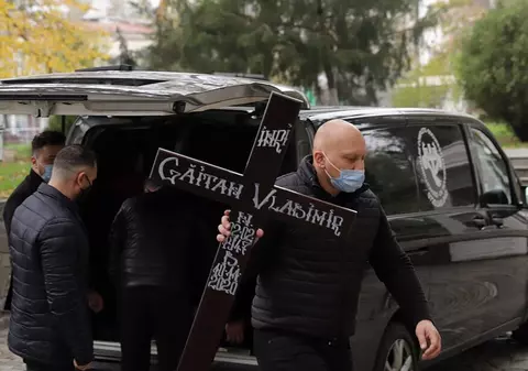 Trupul neînsuflețit al actorului Vladimir Găitan a fost depus la biserica Sfântul Gheorghe Nou