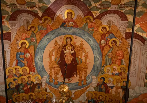 Calendar ortodox 21 noiembrie - Intrarea Maicii Domnului în Biserică