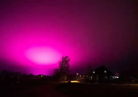 Îngrijorare într-un oraș din Suedia, după ce cerul a devenit violet. Ce se întâmpla, de fapt