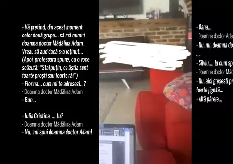 VIDEO | O profesoară la Medicină s-a filmat umilind și jignind studenții: “Ăştia sunt foarte proşti sau foarte răi”. Reacția Universității