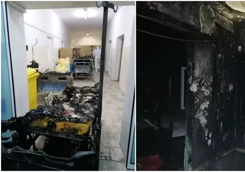 Mărturii șocante după incendiul din Neamț: Angajat: “Combinezoanele medicilor s-au aprins ca o pungă din celofan”