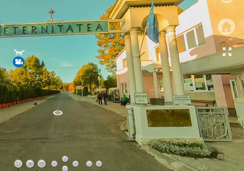 Primul cimitir din România care și-a făcut „muzeu virtual” în pandemie: mormintele lui Creangă, Kogălniceanu sau Delavrancea pot fi vizitate online