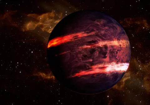 Savanții au descoperit o nouă exoplanetă care are un ocean de magmă și unde plouă cu pietre