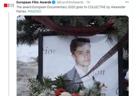 „Colectiv”, de Alexander Nanau, cel mai bun documentar la ”Oscarurile europene”, Premiile Academiei Europene de Film