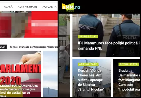 Două site-uri au fost amendate cu 4.500 de lei pentru „continuarea campaniei online”. eMaramures.ro: „Poliție politică la comanda PNL”