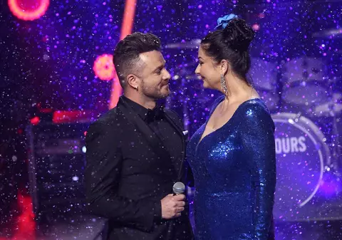Gabriela Cristea și Tavi Clonda cântă împreună în finala „Te cunosc de undeva”