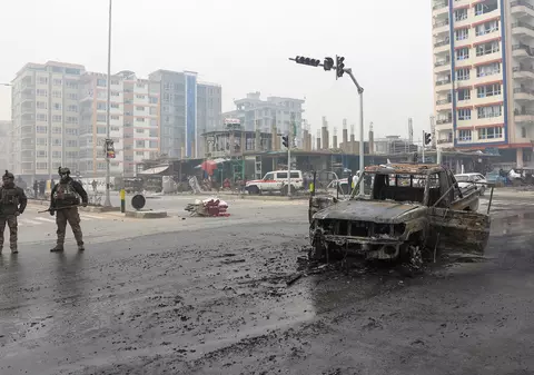 VIDEO | Atac cu maşină-capcană la Kabul. Opt oameni au murit, iar peste 15 au fost răniți