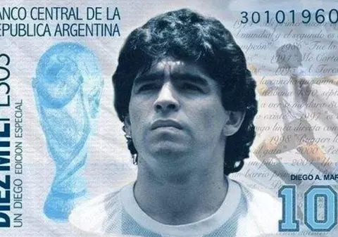 Argentinienii vor să-l pună pe Maradona pe bancnota de 10.000 de pesos. Motivele sunt și economice