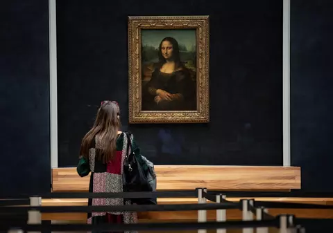 O persoană a plătit 80.000 de euro pentru a admira de aproape tabloul "Mona Lisa"