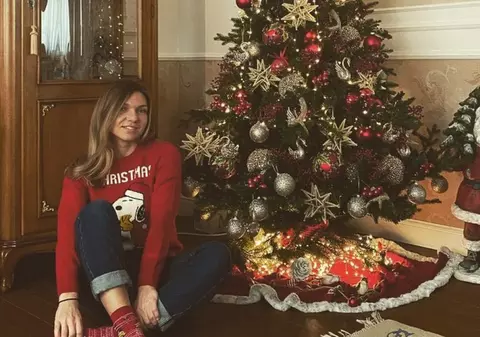 Cum a petrecut Crăciunul Simona Halep