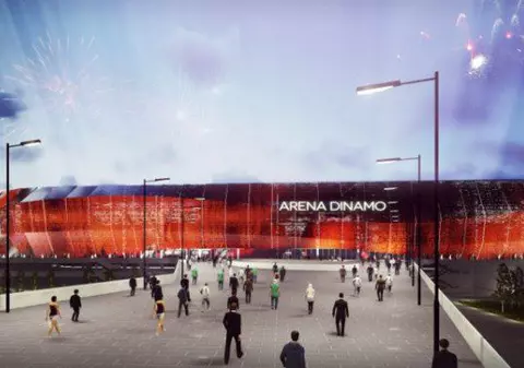 Cum va arăta noul stadion Dinamo. Primele schiţe, prezentate de Marcel Vela