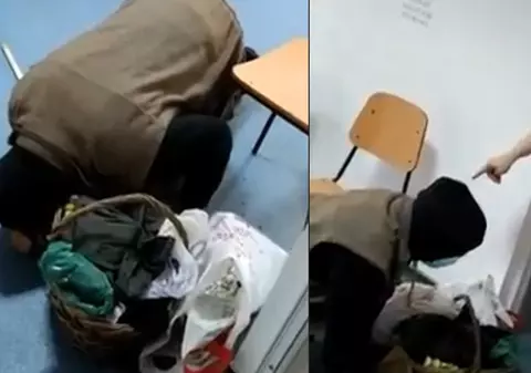 Femeia care a filmat scenele dramatice cu bătrânul de la Corabia: „Mi-a spus că îl doare și că îi e foame”