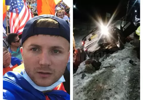 Activistul de mediu Daniel Bodnar, rănit grav într-un accident de mașină. A fost transferat de urgență la Iași