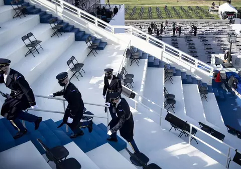 Alertă de securitate la Capitoliu, în timpul repetițiilor pentru ceremonia de învestire a lui Joe Biden