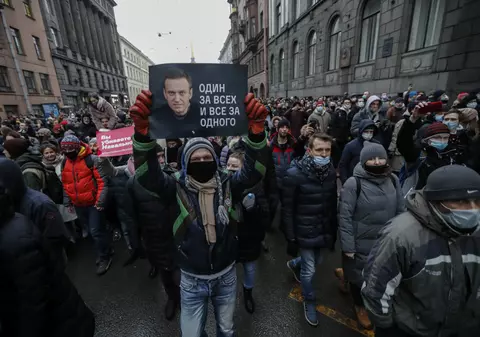 Rusia va răspunde cu sancţiuni în oglindă la orice noi sancţiuni ale UE, după arestarea lui Navalnîi