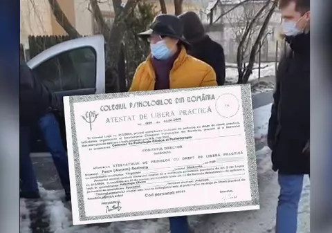 Cum arată documentele psiholoagei arestate după ce a practicat pe fals timp de 20 ani. „Și-a însușit datele altor specialiști”