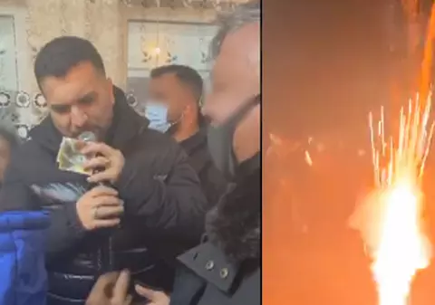 Interlopi, amendați la un priveghi cu artificii și concert de manele susținut de Tzancă Uraganul