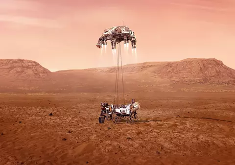 VIDEO | Moment istoric. Roverul Perseverance, lansat de NASA, a atins suprafața planetei Marte