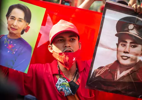 Junta militară care a înlăturat regimul democratic din Myanmar a blocat accesul la Facebook