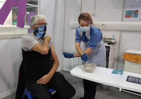 Toate locurile disponibile pentru programarea la vaccinare în București, ocupate în trei ore