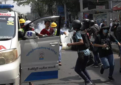 Noi proteste în Myanmar. Forțele de ordine au tras cu gloanțe de cauciuc asupra manifestanților