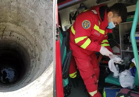 Cum a fost salvată o tânără de 17 ani din Panciu, aflată în stare de inconștiență după ce a căzut într-un canal neasigurat, adânc de 5 metri