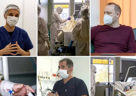 Medici ATI, despre explozia cazurilor de COVID și lupta cu valul trei. „Am impresia că lucrez la morgă. Suntem declaratori, adică declarăm decese”