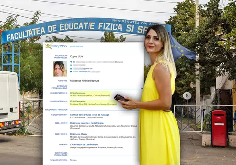 Cum umfli un CV ca să lucrezi în străinătate: cazul kinetoterapeutei care spune că a lucrat 16 luni la o firmă din Turnu Severin, la care a făcut practică de câteva ori