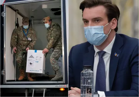 „Pentru martie avem estimate 2,5 milioane de doze de vaccin”, spune Andrei Baciu, secretar de stat în Ministerul Sănătății