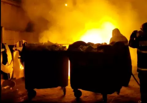 VIDEO | A fost prins autorul incendierilor în serie de la Galați. Nu recunoaște faptele, dar a fost surprins de camerele de supraveghere