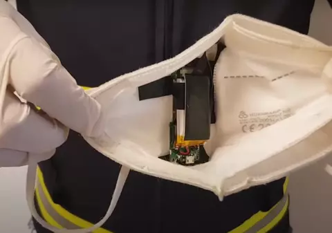 Bărbat din Italia, prins cu o cameră video ascunsă în mască, la examenul auto