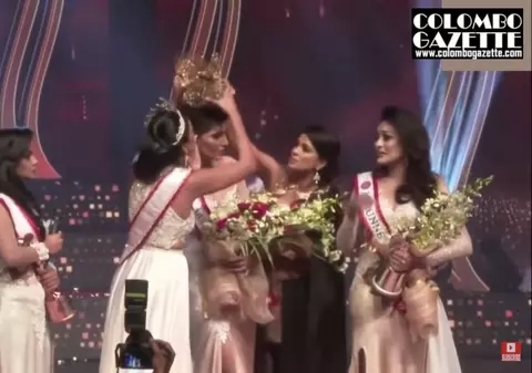 Miss World a fost arestată după ce i-a smuls coroana lui Miss Sri Lanka la festivitatea de premiere