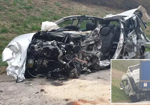 Șofer român de TIR internat în stare de șoc, după ce a izbit în plin o mașină intrată pe contrasens, la Arras, în Franța